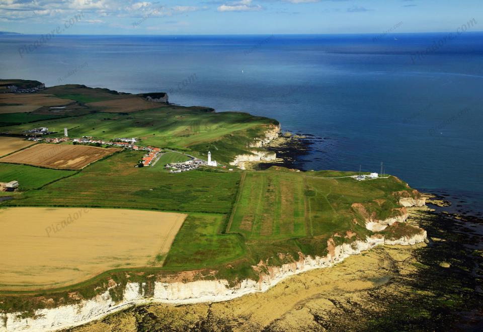Flamborough Head from the air Large Version