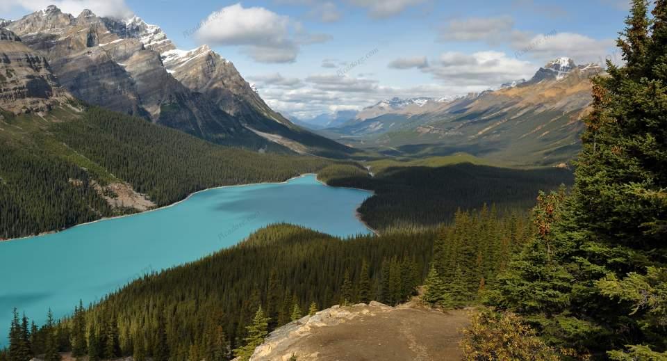 Canadian Rockies, Alberta Large Version