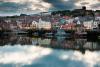 ning reflections in Scarborough Harbour (04675e-ny) Photograph