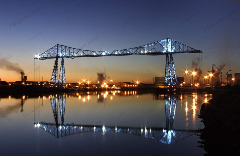 Transpoterr Bridge Middlesbrough (D10104C) Large Version