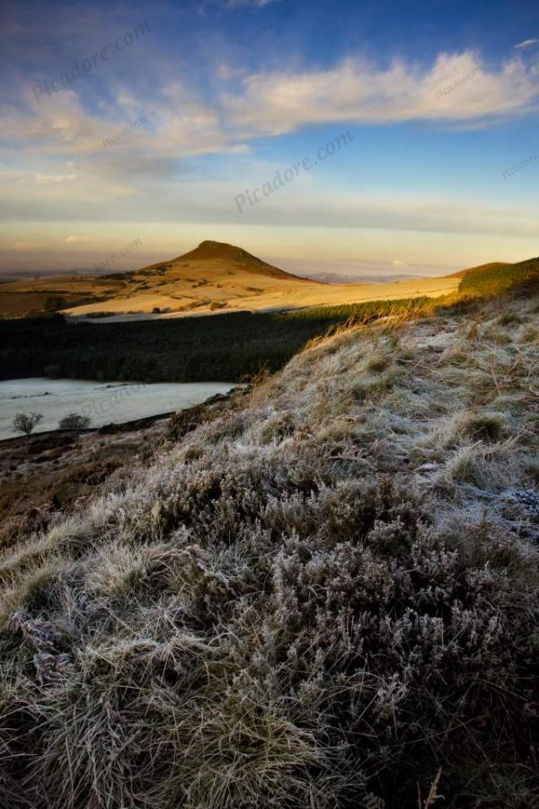 Roseberry Topping and Frost (D17414Y) Large Version